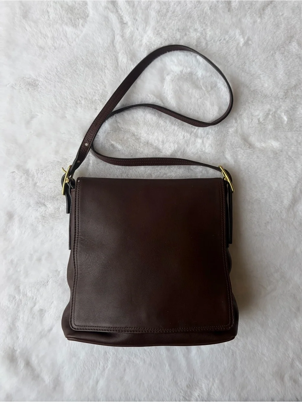 Vintage Coach Legacy Medium Studio Flap Bag